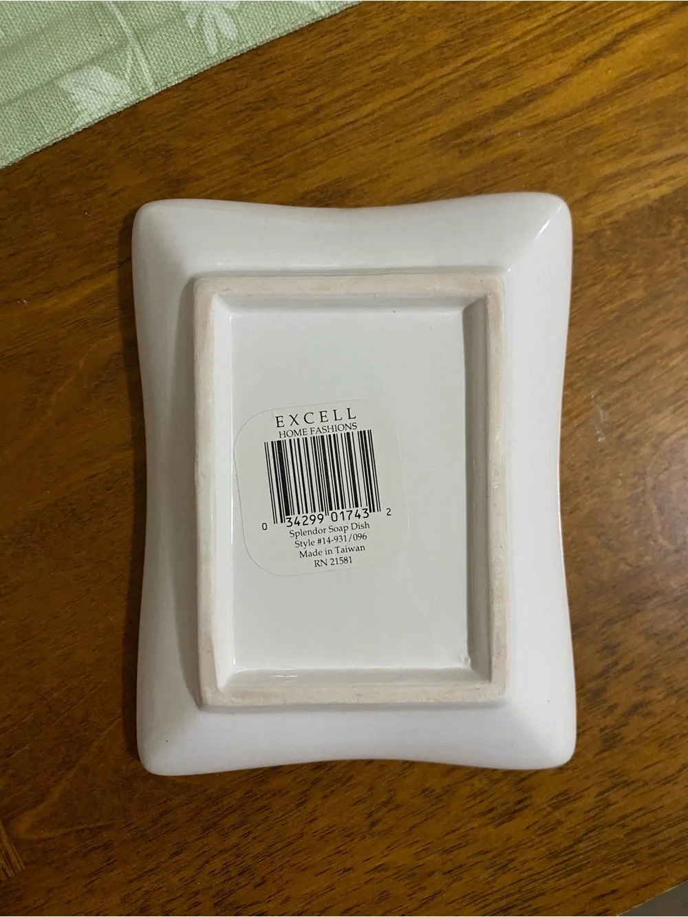 Vintage Floral Pastel Ceramic Soap Dish